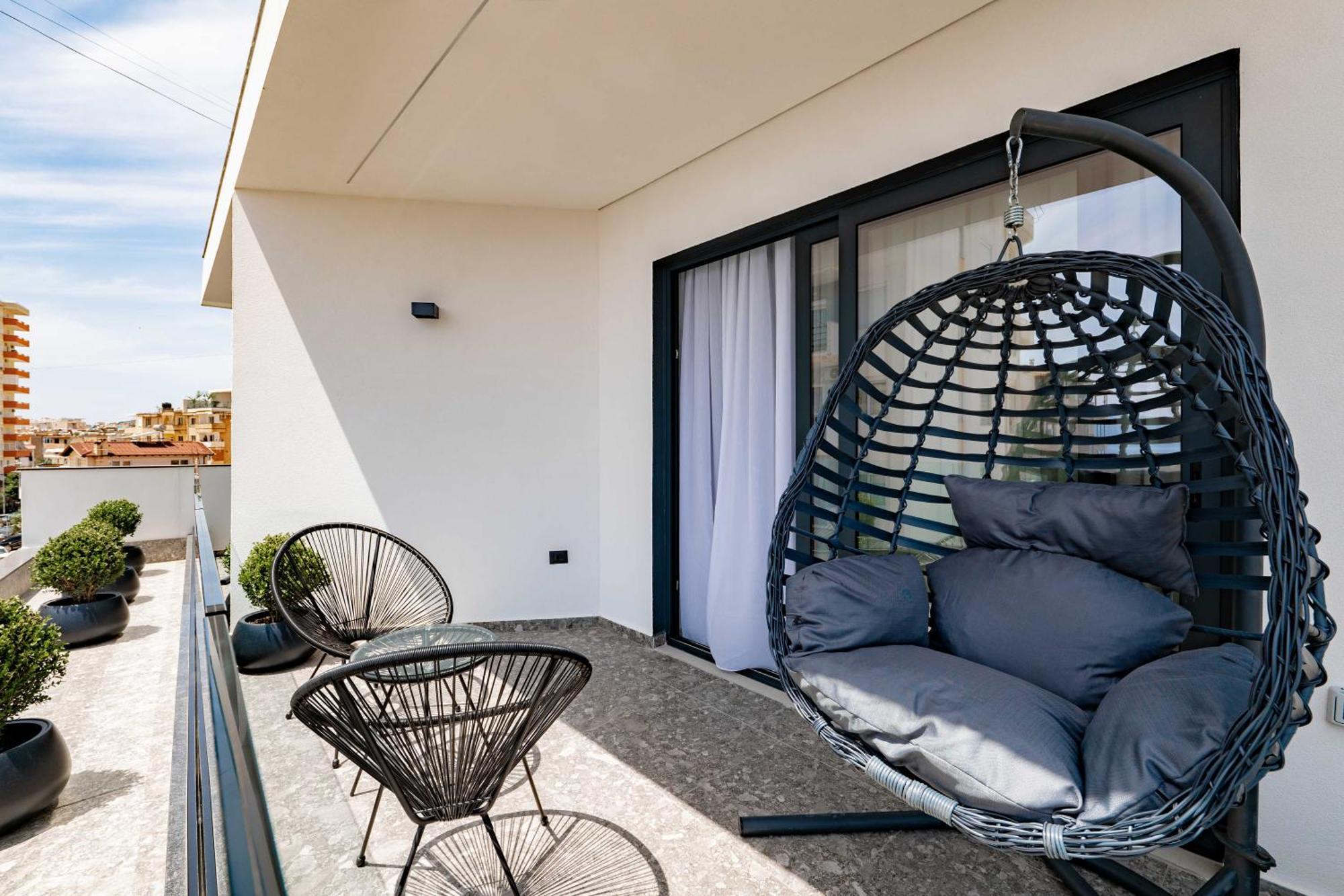 Austin Boutique Hotel Sarandë Exterior foto